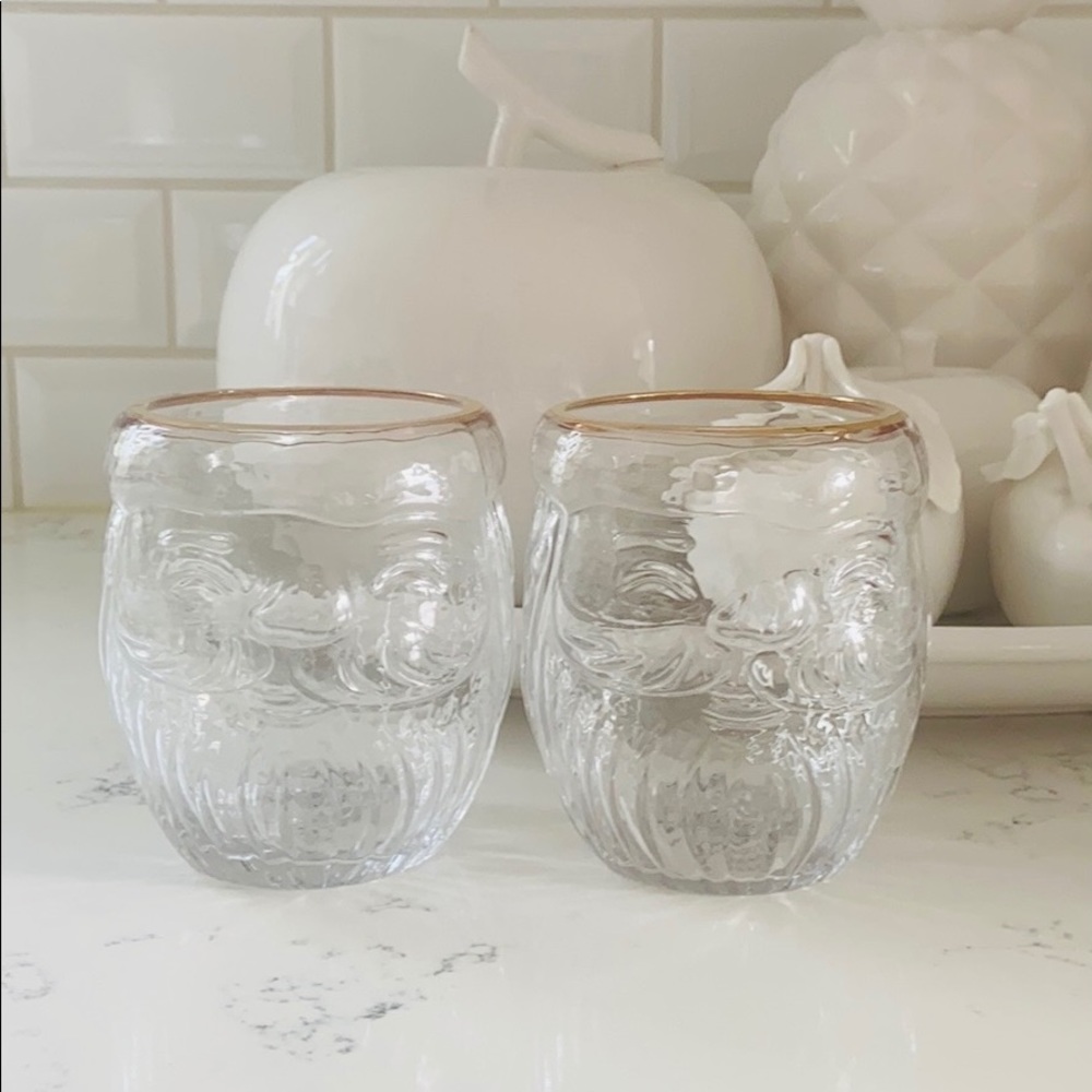 Anthropologie Santa Claus North Pole Juice Glass - Picture 2 of 15